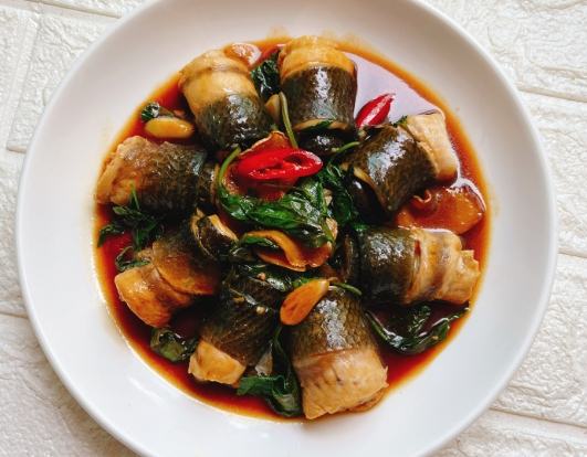 虱目魚皮料理
